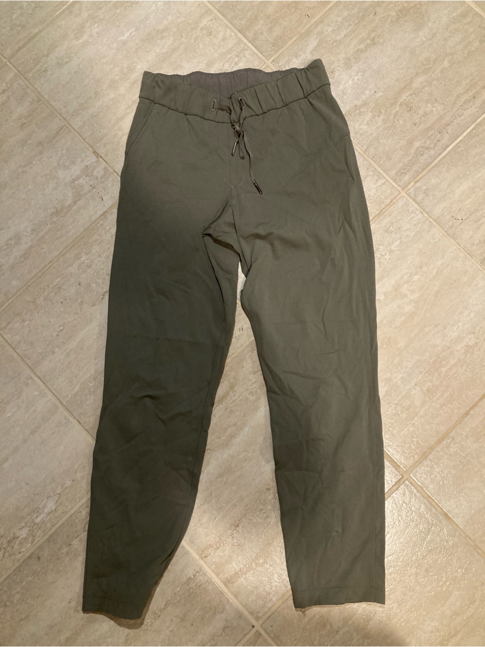 lululemon athletica Olive Green Drawstring Joggers